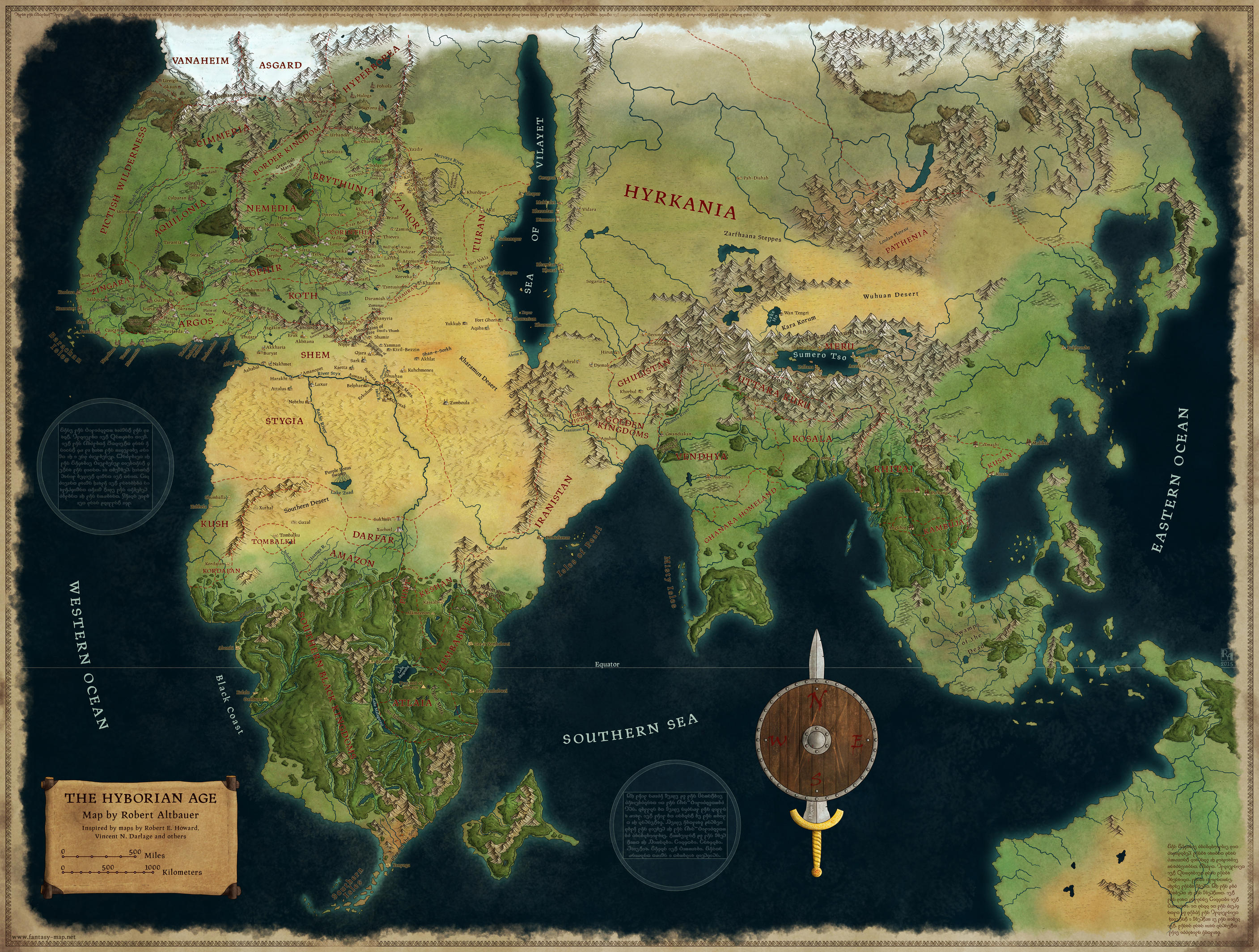 The Hyborian Age by Sapiento
