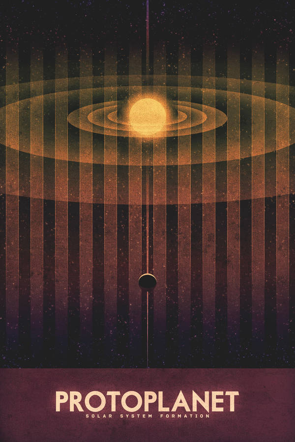 System Formation - Protoplanet - Space Poster by FabledCreative