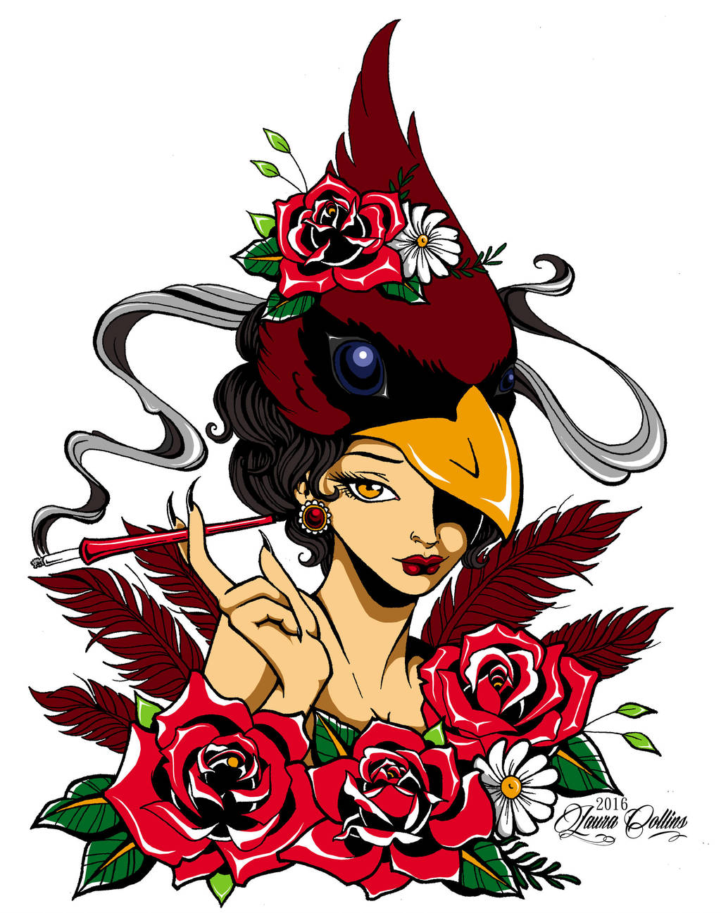 Cardinal Lady by mrinx