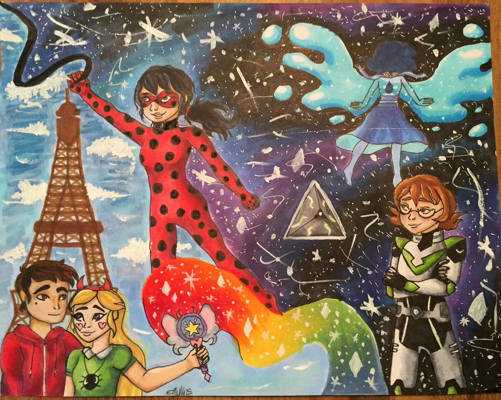 Cartoon collage 2017 by doodle-corn on DeviantArt