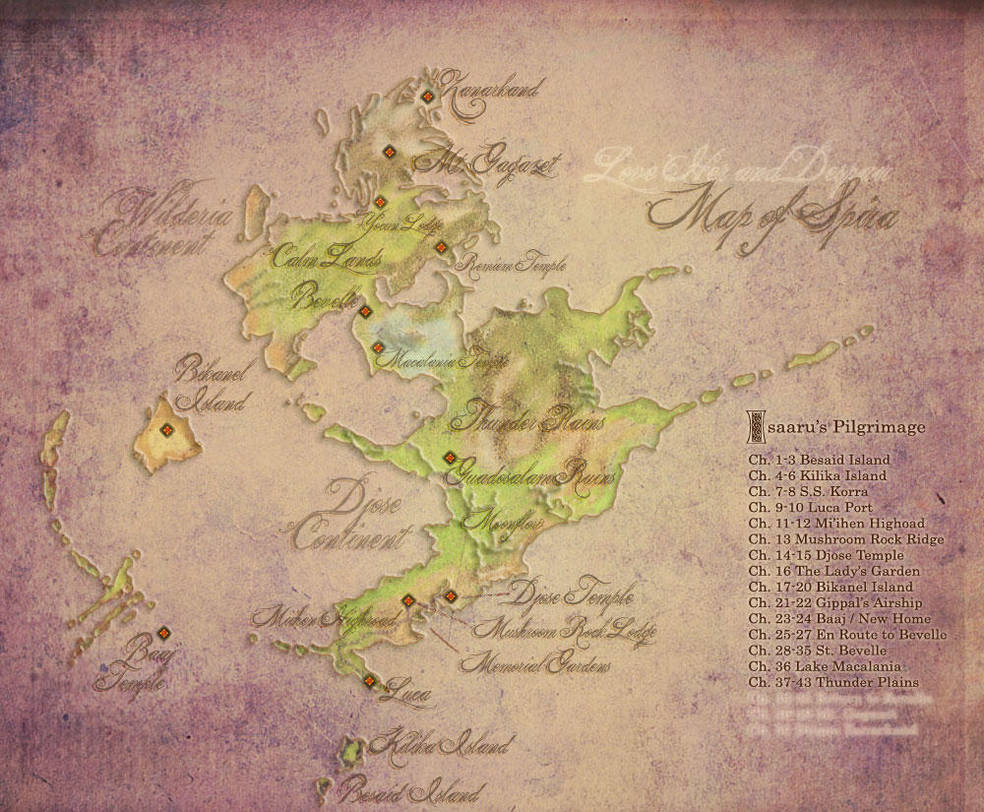 FFX Map of Spira for LHaD by auronlu