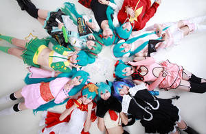 All The MIKU by nozomiwang