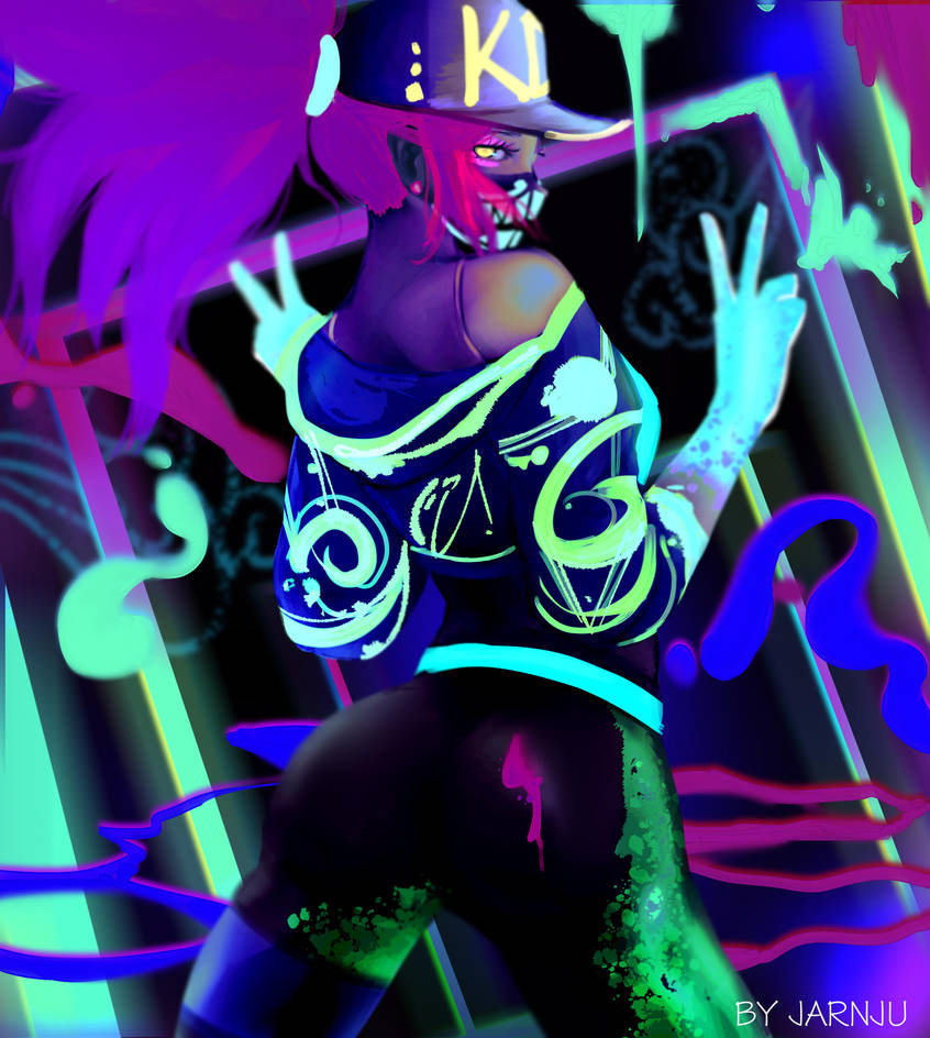 K/DA - POP/STARS akali fanart by yohun13 on DeviantArt