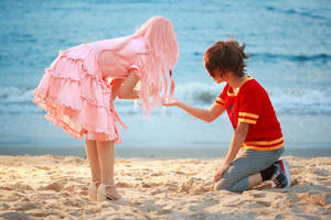 Guilty Crown - shu and mana by Phoenixiaoio