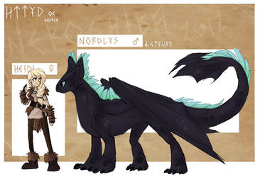 HTTYD: sketch by Nekoshiba