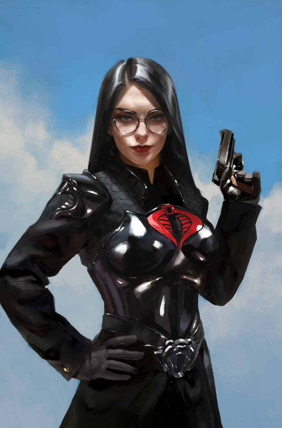 The Baroness Yesteryear variant cover by merkymerx