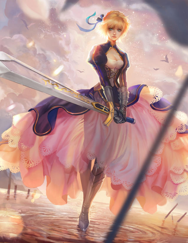 Fate stay night by jiuge