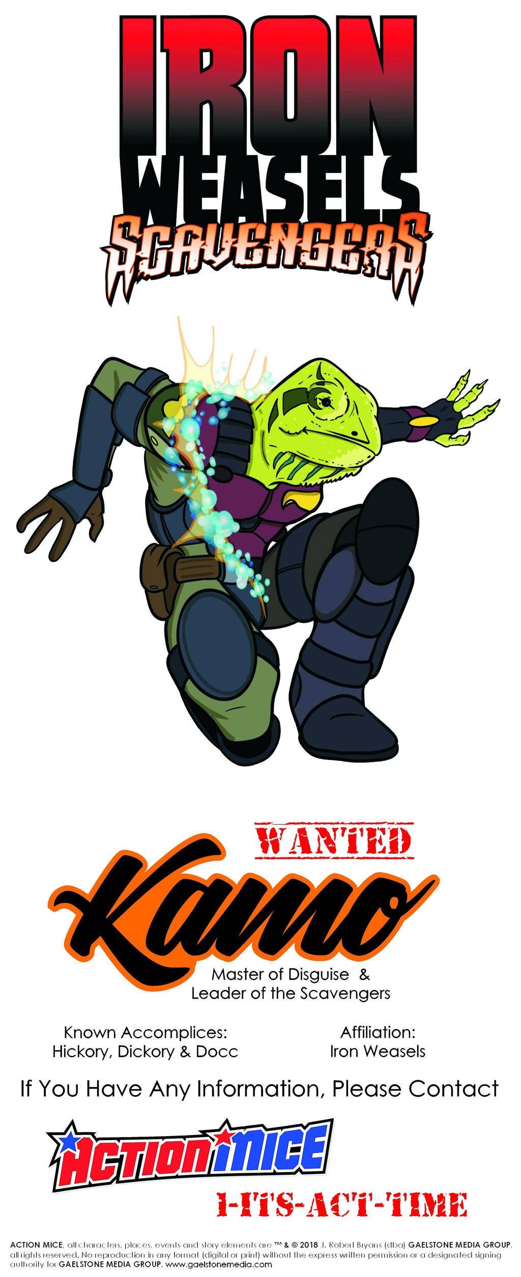 Action Mice Villain Kamo by stourangeau