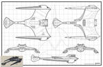 Klingon Battlecruiser - Atolm Inspired by stourangeau