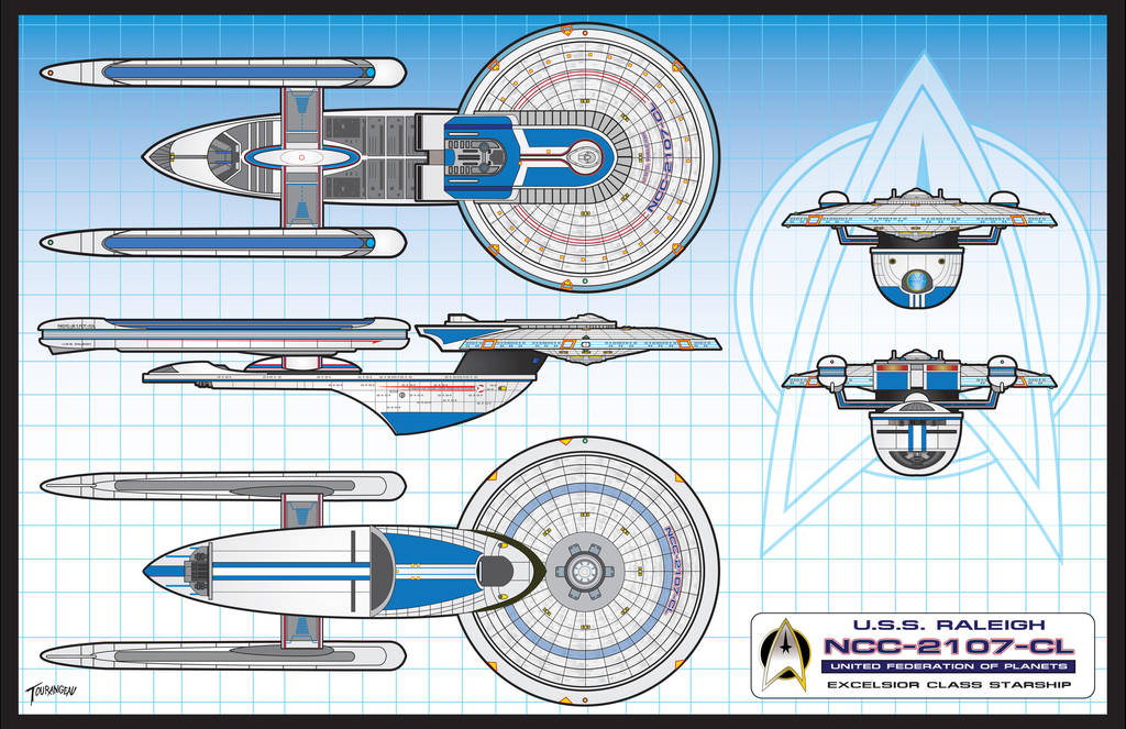 U.S.S.Raleigh NCC-2107-CL by stourangeau