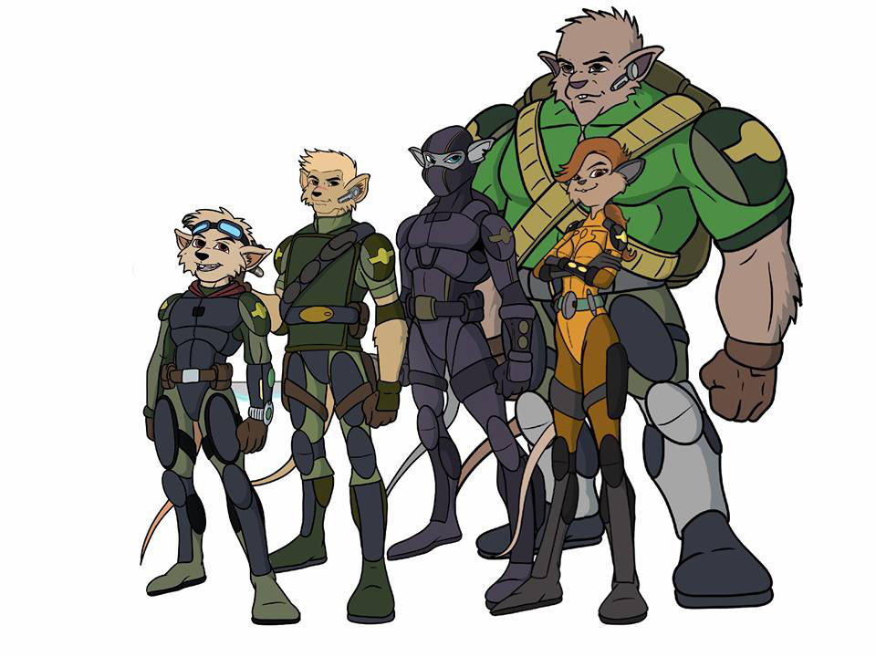 Action Mice Core Team by stourangeau