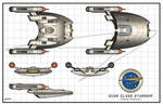 Echo Class Heavy Destroyer by stourangeau