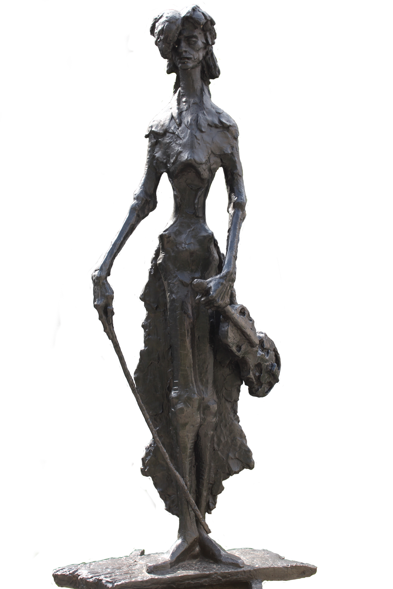 Violinist statute (No background)... by Dark-Indigo-Stock