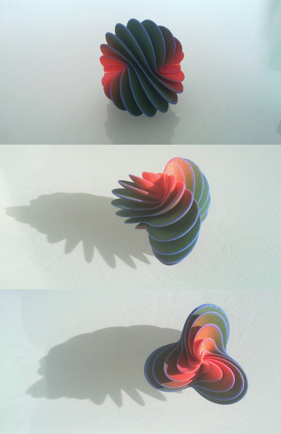 Spiral Fan 3D print by llewelld