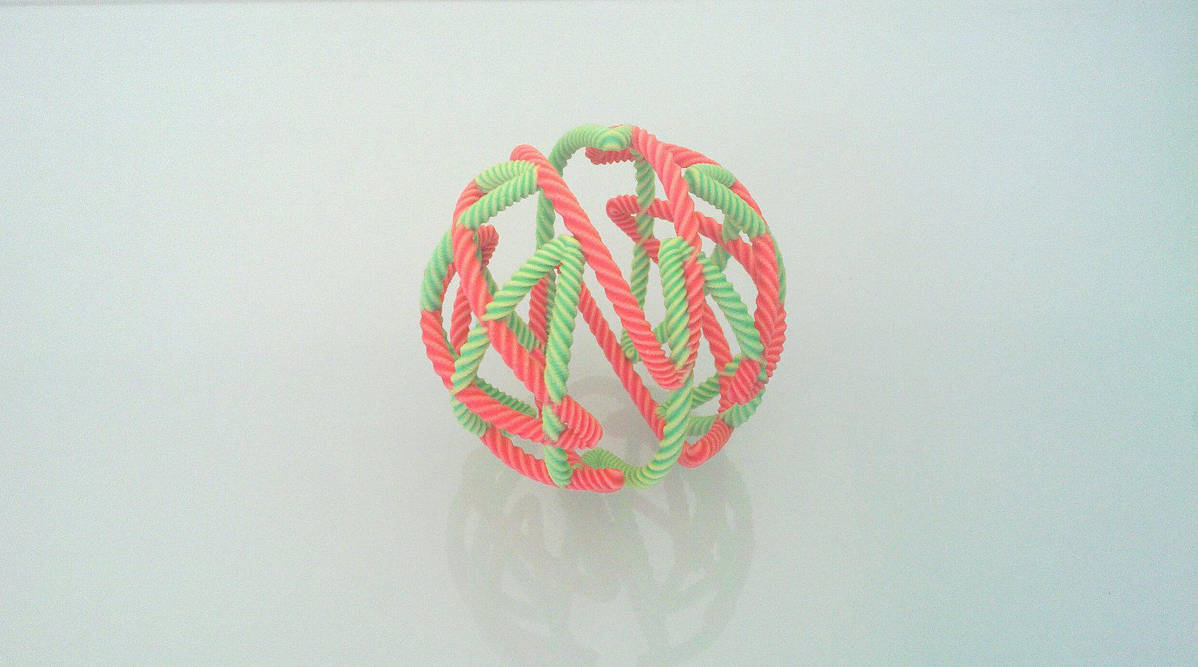 Sandstone String Ball 1 by llewelld