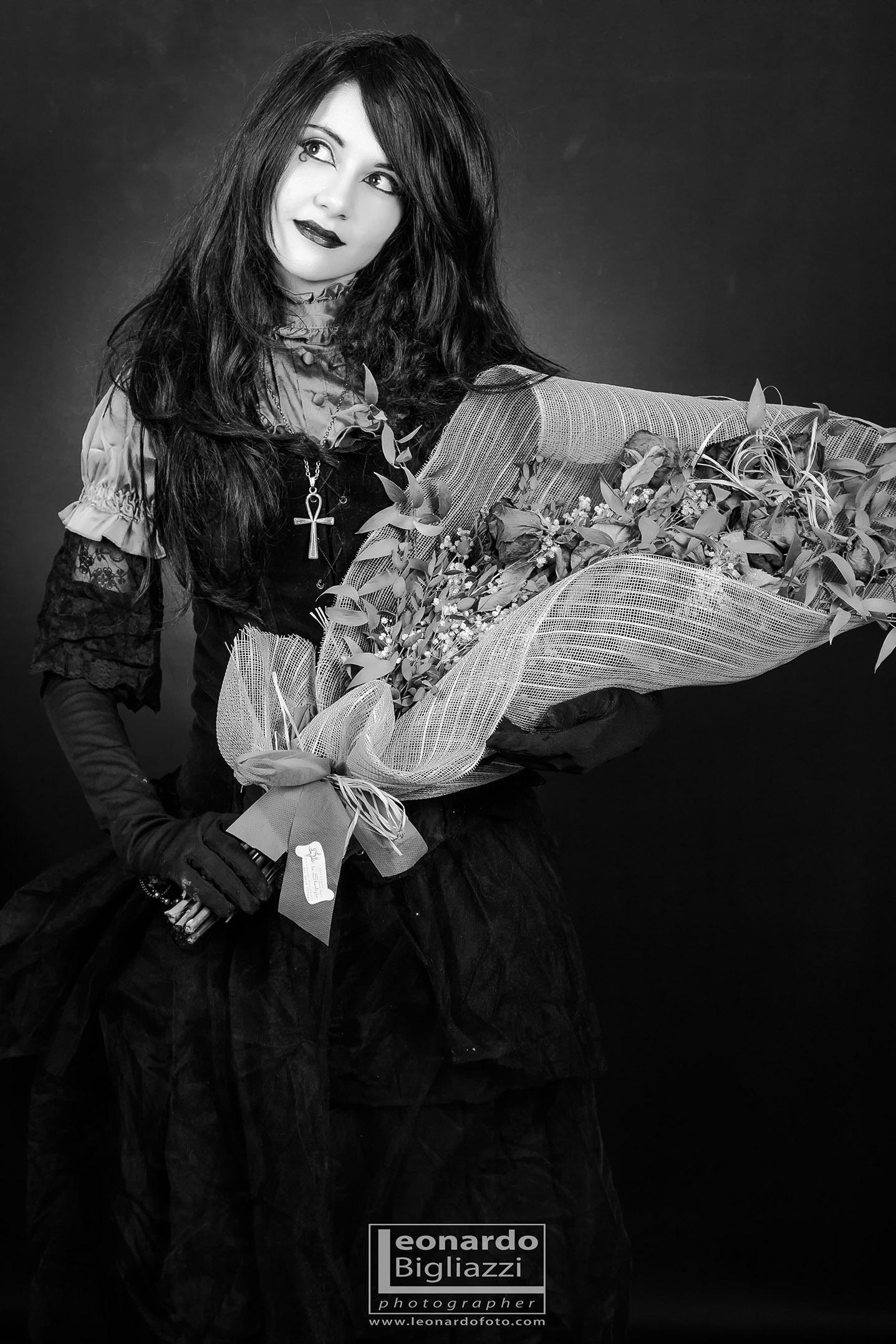 Death of the Endless cosplay - Dried flowers by Cospoison