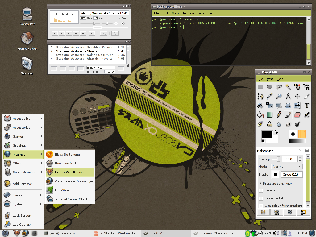 Ubuntu Dapper Beta by UnixPunx83