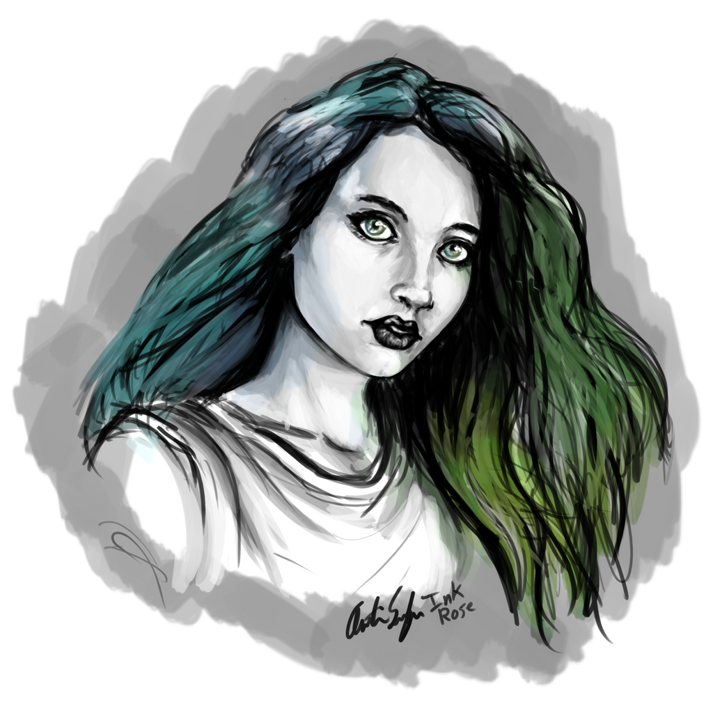 Self Portrait by InkRose98