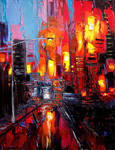 Faces of the City LVII by sagittariusgallery