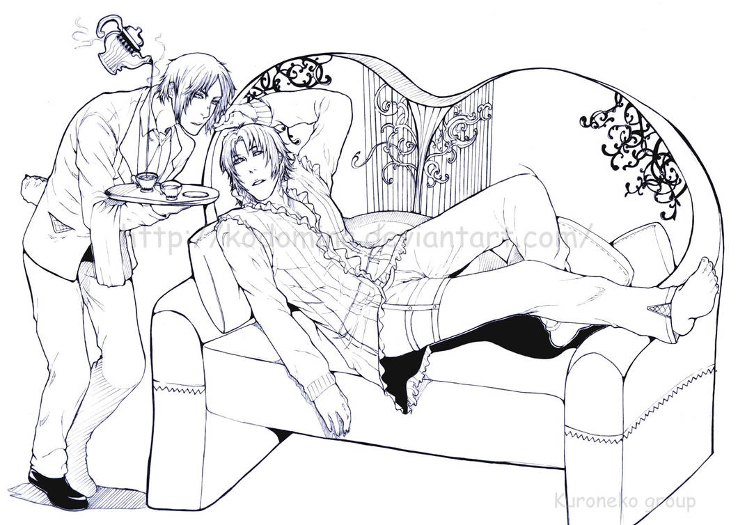 It's tea time sir by Kodomina
