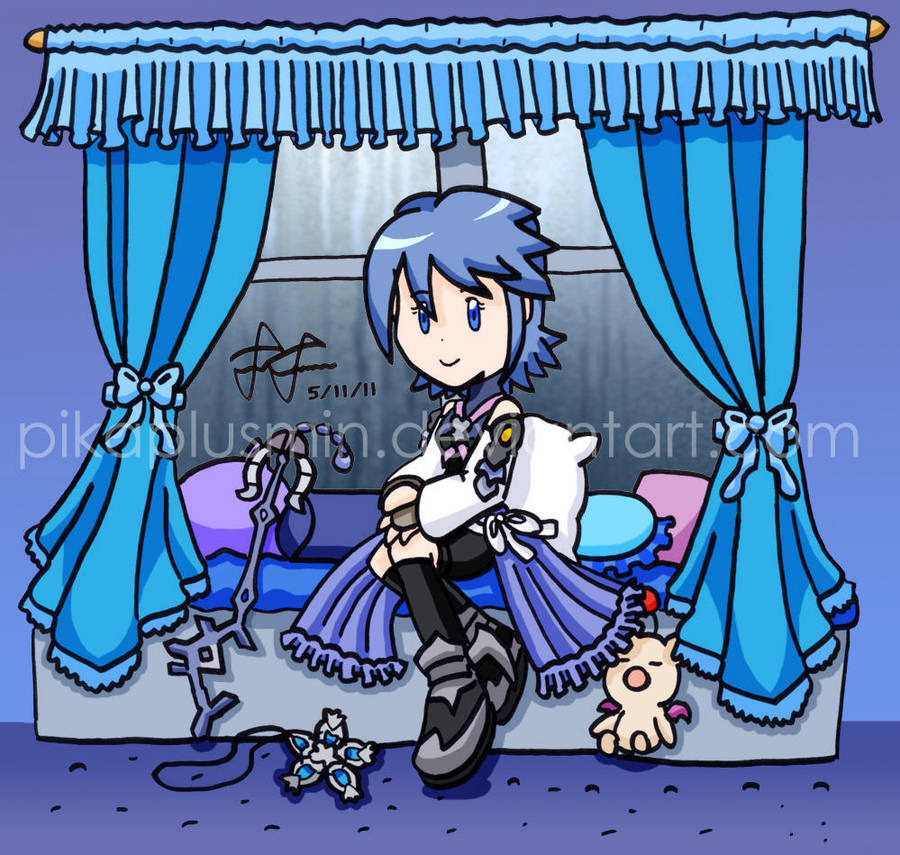 KH: By The Window by pikaplusmin