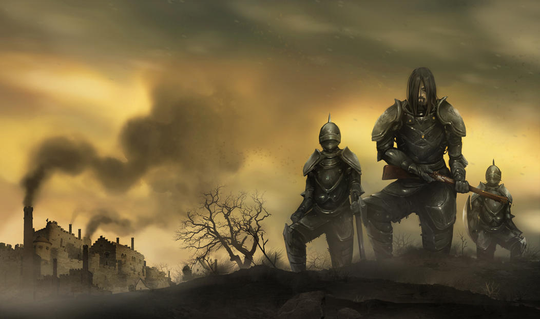 Knights of Magic and Machinery by FacundoDiaz