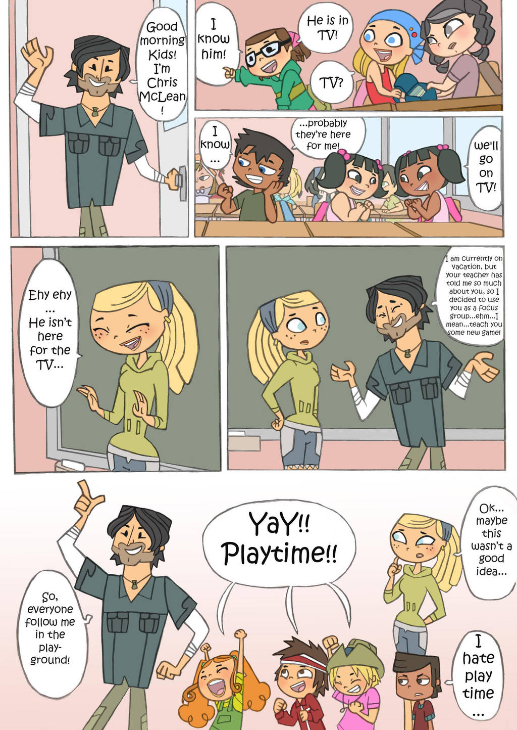 Total drama kids comic pag 4 by Kikaigaku on DeviantArt