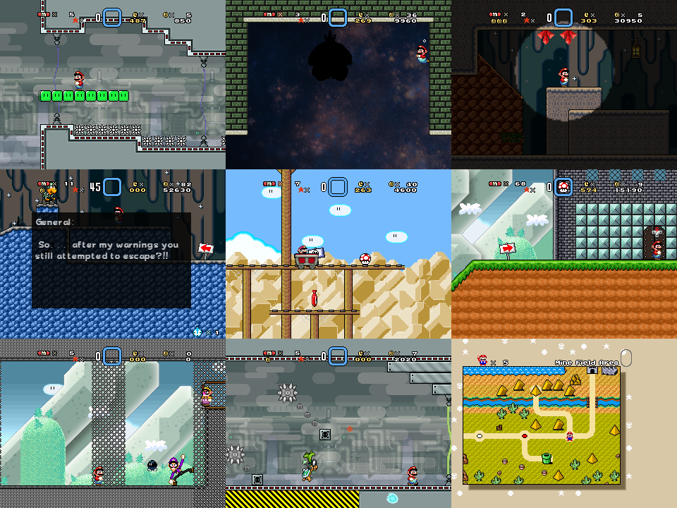 Super Mario Bros Doomsday Screenshots (Aug 2016) by BuzzNBen