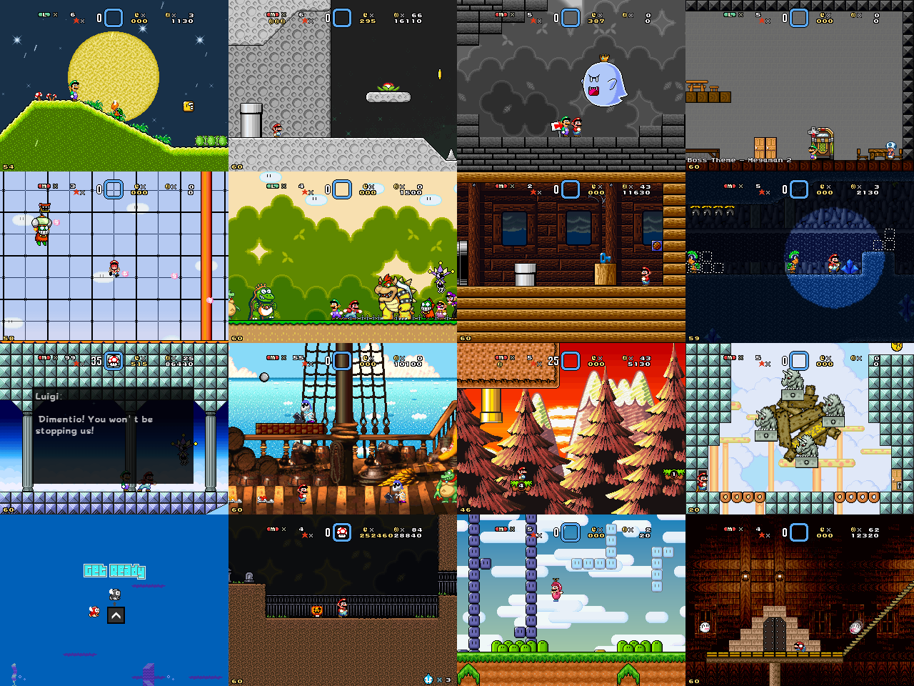 Super Mario Bros Doomsday Final Screenshots (2017) by BuzzNBen
