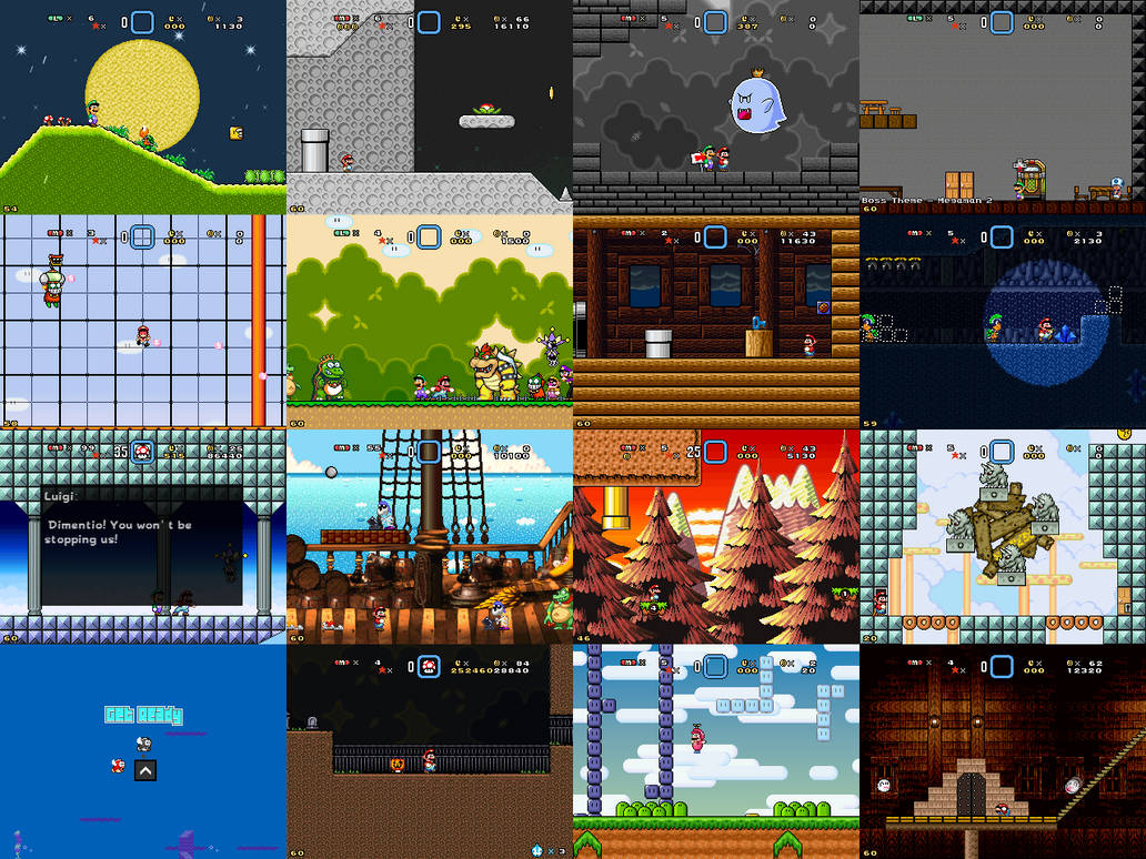 Super Mario Bros Doomsday Final Screenshots (2017) by BuzzNBen
