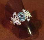 Butterfly Blue - ring by StephaniePride