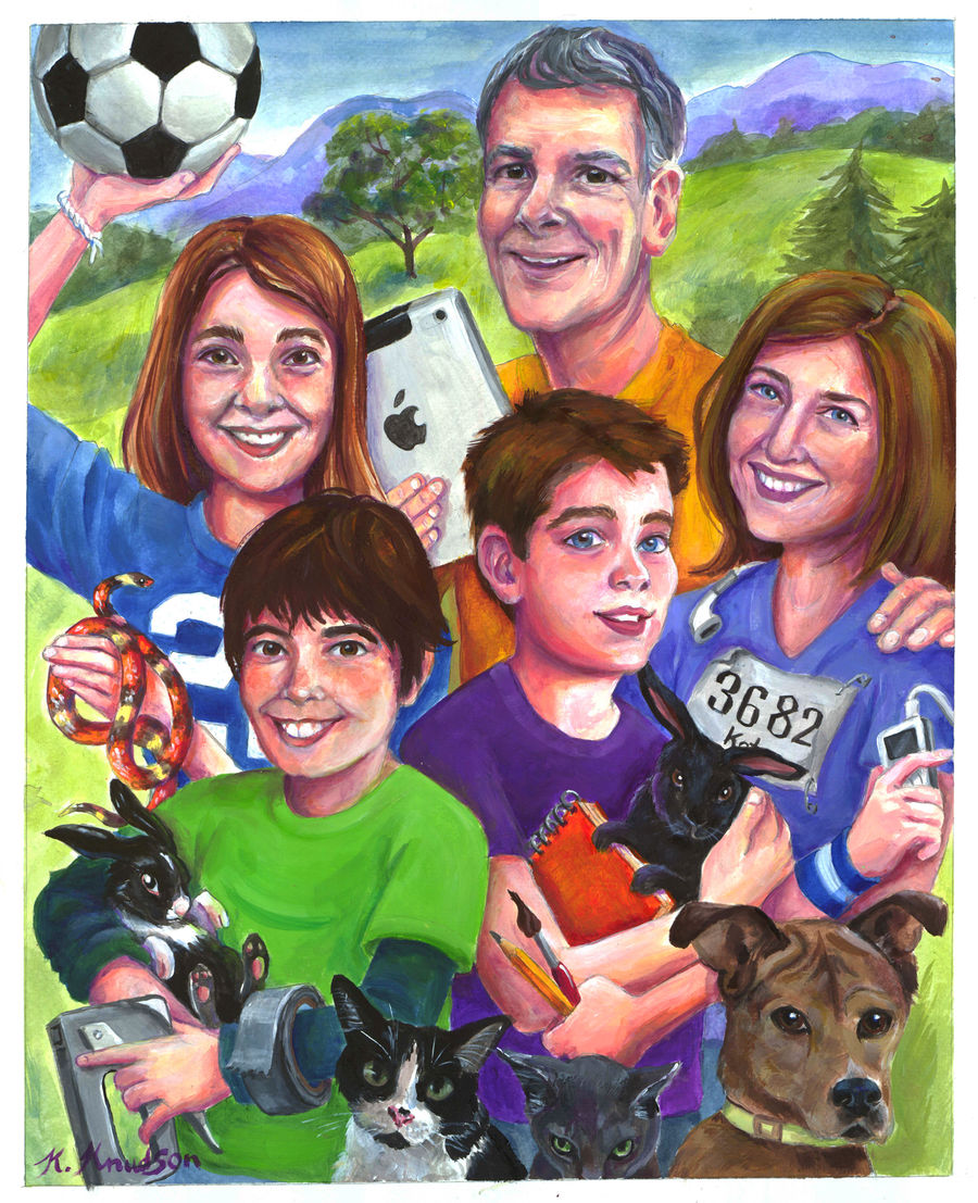Family Portrait by AdventureIsOutThere