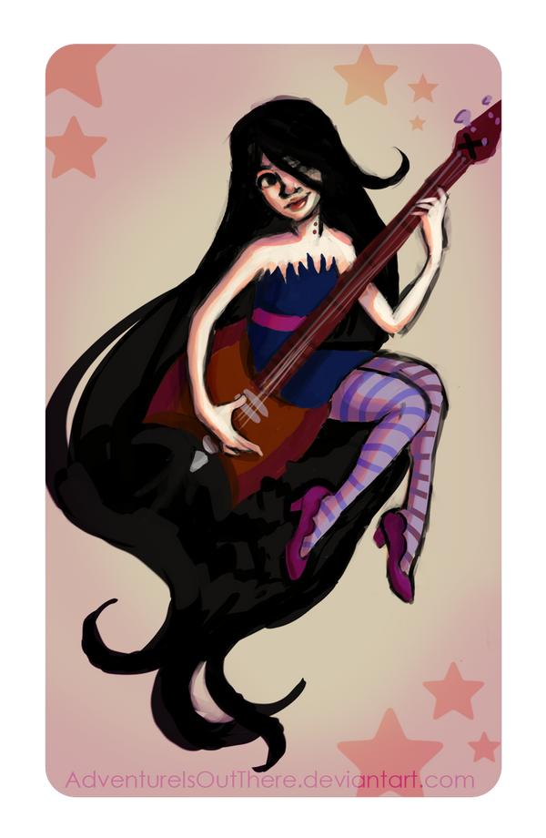 Marceline the Vampire Queen by AdventureIsOutThere