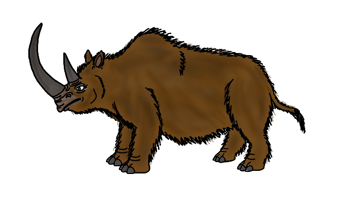 The Mighty Woolly Rhino by BIO675 on DeviantArt