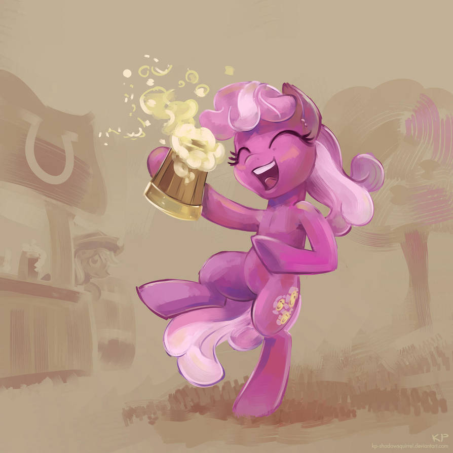 Drink like Cheerilee by KP-ShadowSquirrel