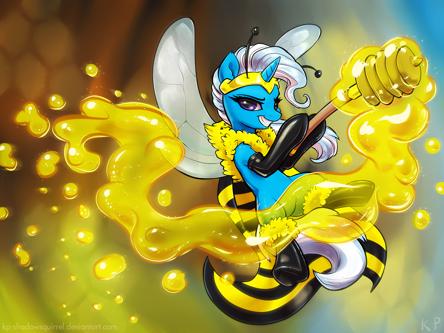 Trixie the Bee by KP-ShadowSquirrel