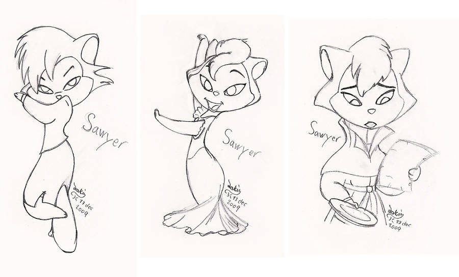 Cats Don T Dance Sawyer By Joakaha On Deviantart