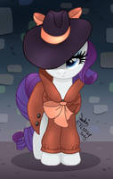 Hacker Rarity Mlp Investigate With Rarity by NorthernSprint on DeviantArt