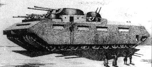 Bolshevik Tank by teslapunk