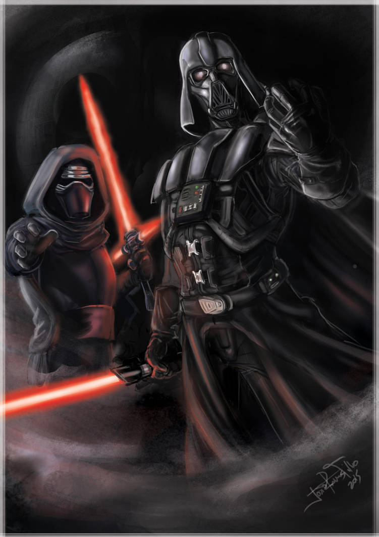 Darth Vader and Kylo Ren - Fan Art by Fenrock on DeviantArt