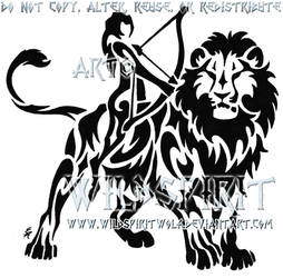 Leo And Sagittarius Tattoo by WildSpiritWolf