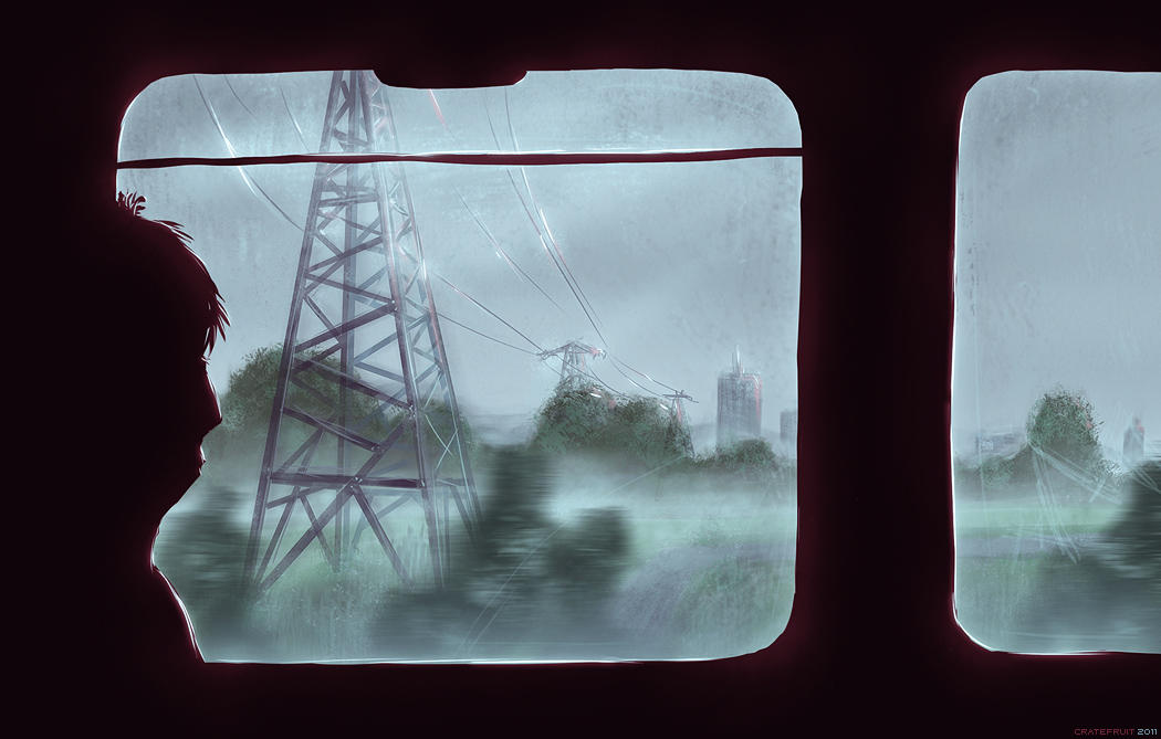 Autumn S-Bahn by Cratefruit