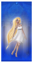 Greek Goddess - Pandia PRINT by JadeAriel