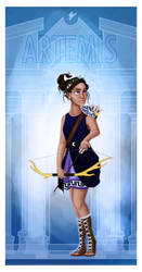 Greek Goddess - Artemis by JadeAriel