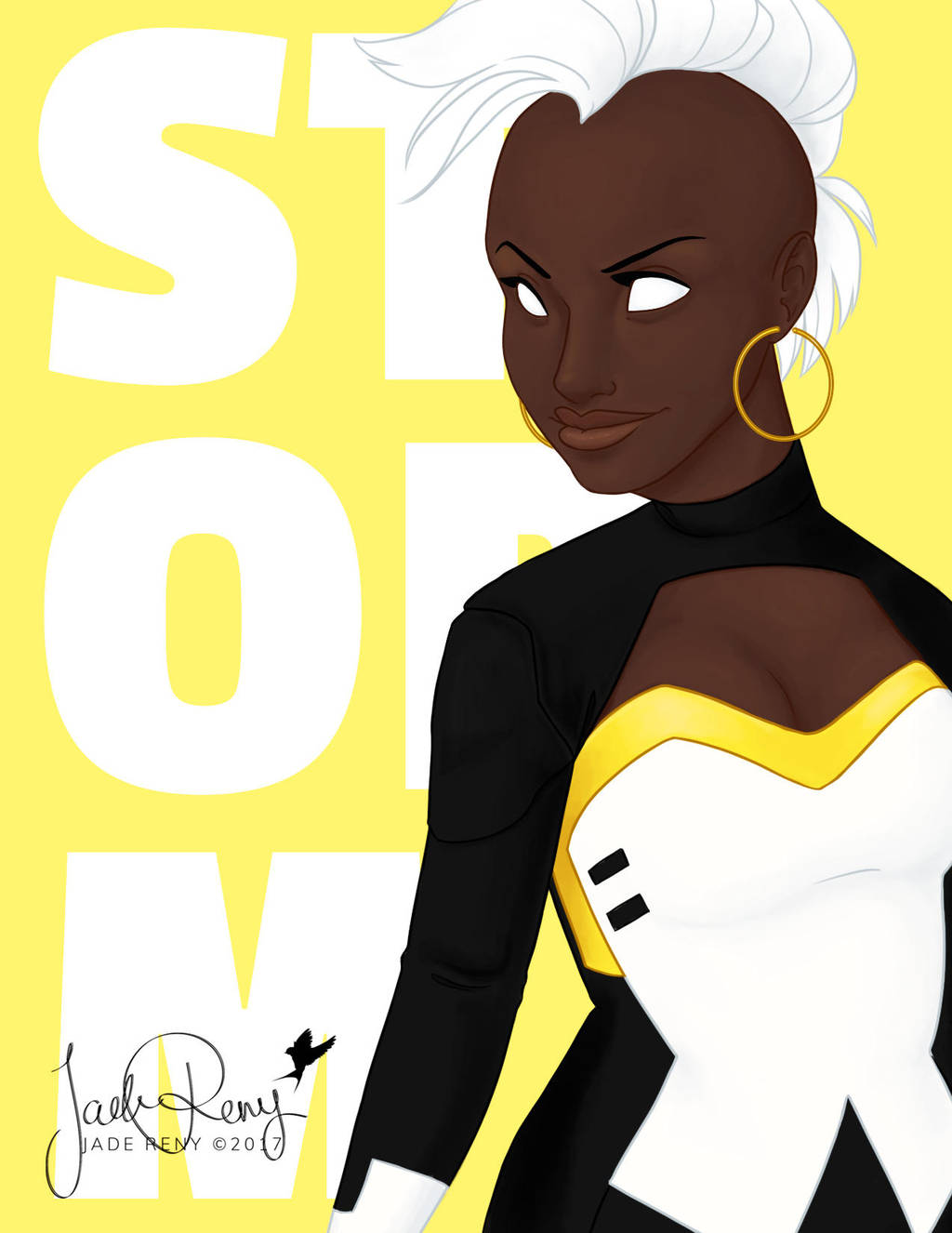 Comic Book Ladies: Storm by JadeAriel