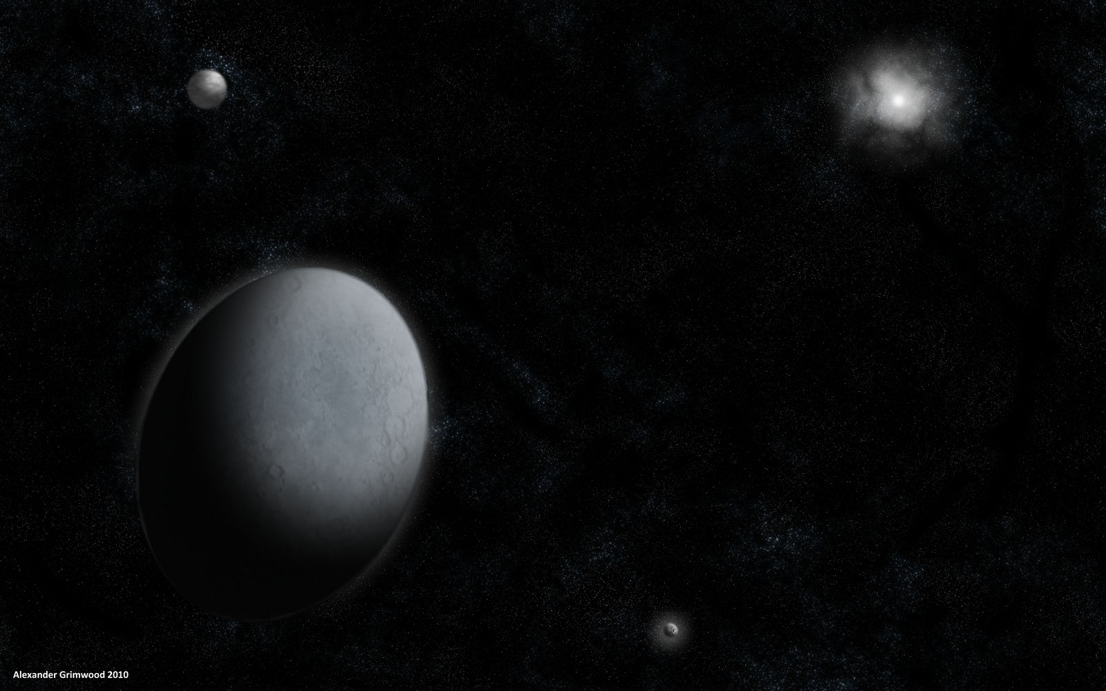 Haumea by AlexfromEarth