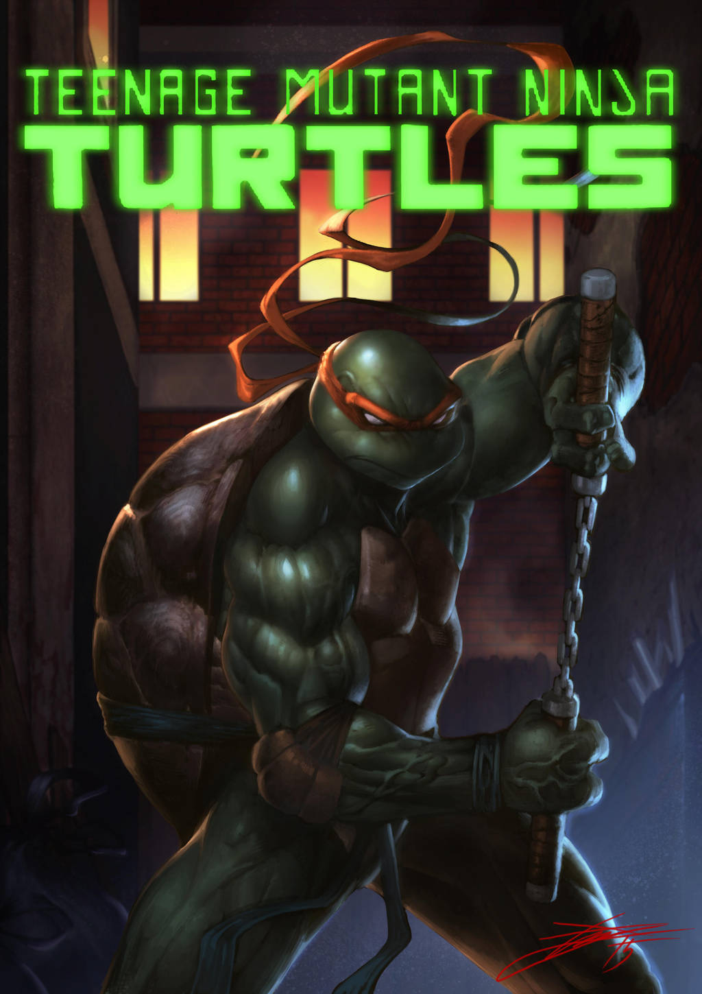 TMNT Mikey!! by HeeWonLee