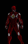 Red Ranger re-imagining by ConstantScribbles