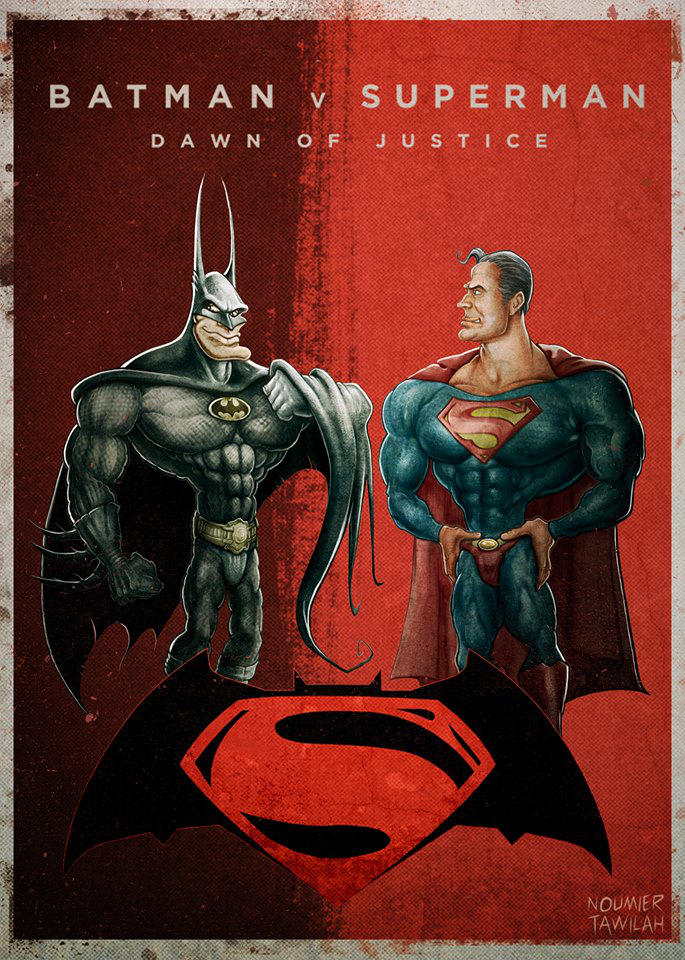 Batman V Superman by Noumier