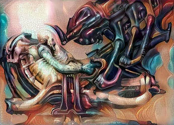 Giger Fresco 3 by Vitaloverdose
